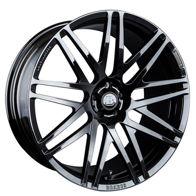 Brabus Mercedes Benz Forged Wheels Monoblock For F Platinum Edition Gunmetal