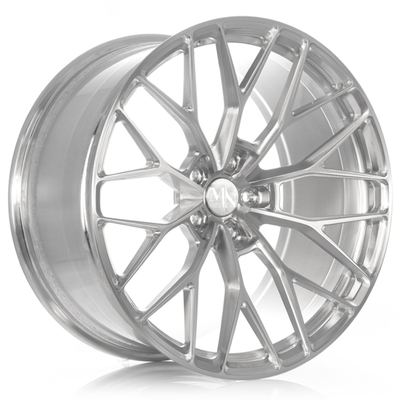 16-26 Inch Lightweight Anrky AN10 BMW Forged Wheels Brushed Silver