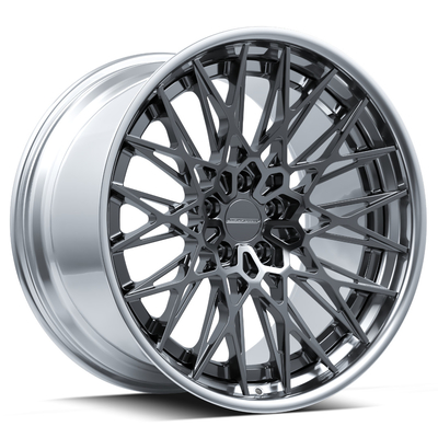2 Piece Forged Wheels UF/2-301 Multi Spoke Rims JWL TUV VIA
