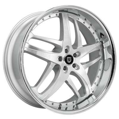 Lexani Solar Deep Dish Chrome Silver Forged Wheels 6061-T6