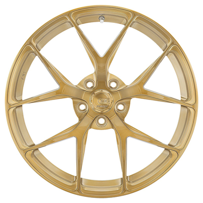 21 Inch RZ21 Audi R8 Bronze Wheels BC Forged Concave Monoblock