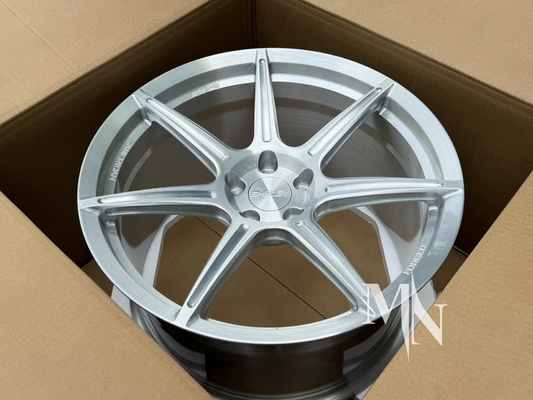 Shelby GT500 F150 Brushed Silver Custom Forged Wheels High Performance Rims
