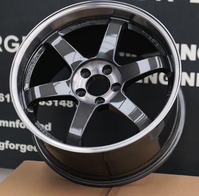 Rays Volk Racing Forged Wheels Te37 SL Double Black Deep Dish