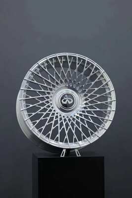 Muiti Spokes 6061-T6 Polished Silver Forged Wheels