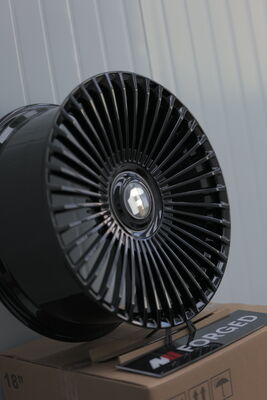 Forgiato Trimestre-M Gloss Black Forged Wheels