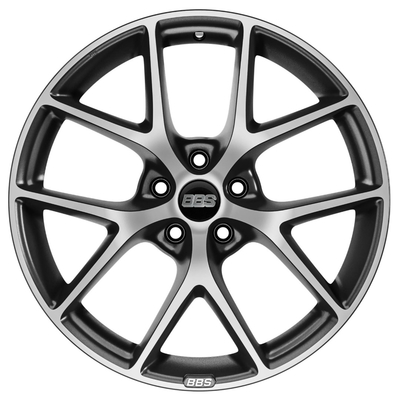 17 Inch 18 Inch 19 Inch BBS SR Wheels 5x112 Himalaya Satin Grey