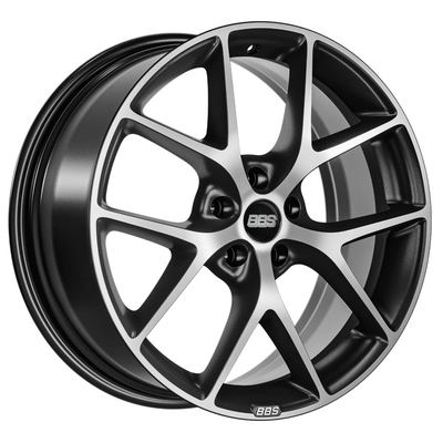 17 Inch 18 Inch 19 Inch BBS SR Wheels 5x112 Himalaya Satin Grey
