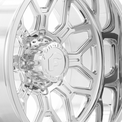 Forgiato Flusso-T Bright Silver Wheels 6061-T6 Lugs 4-8