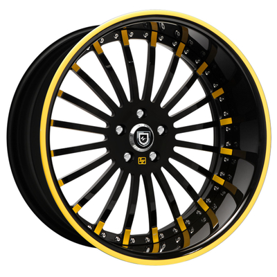 Lexani LF-714 Chrome Forged Wheels 6061-T6 Multi Spoke Rims