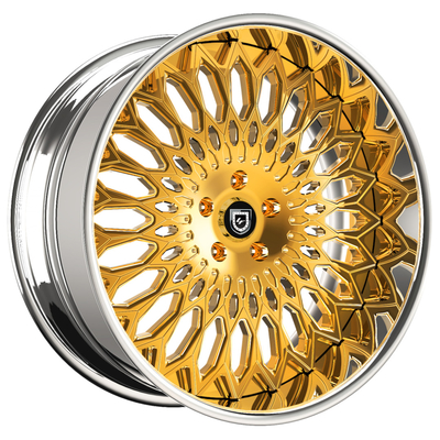 Lexani LF-742 Rims Deep Dish Forged Wheels 2PC Configurations