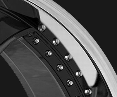 Lexani Turbine 2PC Forged Wheels With SS Lip Deep Dish Lightweight