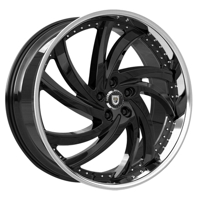 Lexani Turbine 2PC Forged Wheels With SS Lip Deep Dish Lightweight