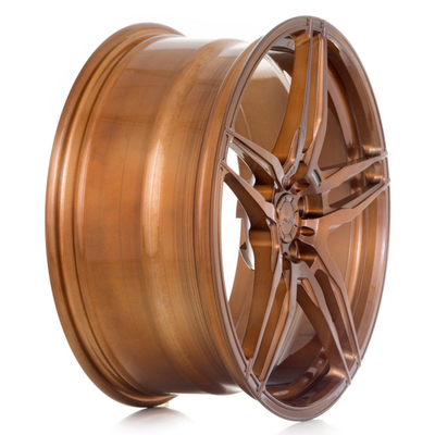6061-T6 Bronze Ferrari Forged Wheels