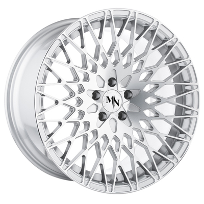Silver Machine 20 Inch Monoblock Wheels Endless Finish