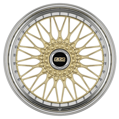 BBS Super Rs 3 Piece Rims Filigree Cross Spokes