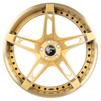 18 To 24 Inch Gold Face Forgiato Forged Wheels Affilato-ECL