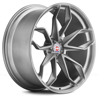 Curved Spokes 6061-T6 Forged HRE P201 Wheels Monoblock For Lamborghini Ferraris
