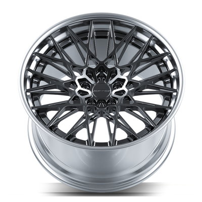 2 Piece Forged Wheels UF/2-301 Multi Spoke Rims JWL TUV VIA