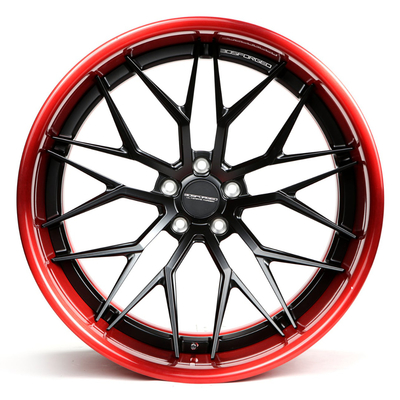 Y Twist Spokes 2 Piece Concave Wheels Uf/2-103 Alloy Rim 6061-T6