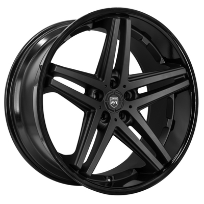 Ekko 22 Lexani Forged Wheels Satin Black Monoblock Configurations