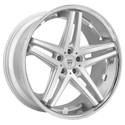 Width 7-14J Ekko Lexani Stainless Lip Wheels Chrome Plating