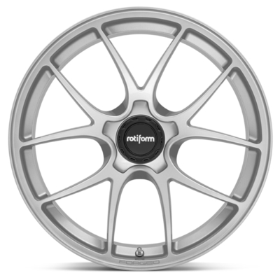 Rotiform LTN Gloss Silver Wheels