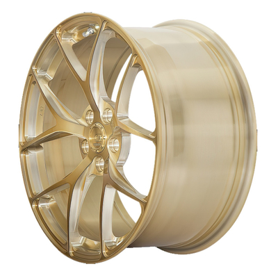 21 Inch RZ21 Audi R8 Bronze Wheels BC Forged Concave Monoblock