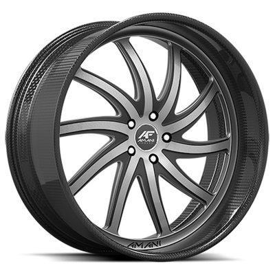 Amani Entourage Porsche 3PC Forged Wheels For Porsche Panamera