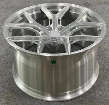 Brushed Silver Vossen Forged Wheels HYBRID FORGED SERIES HF-5