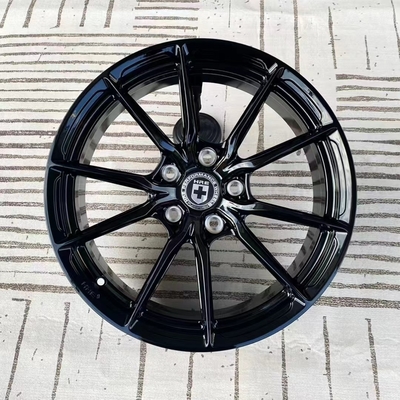 Aerodynamics HRE Forged Wheels HRE P101SC Gloss Black Monoblock Rims