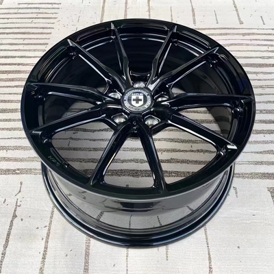 Aerodynamics HRE Forged Wheels HRE P101SC Gloss Black Monoblock Rims