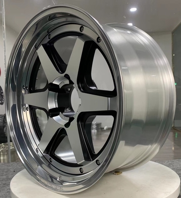 Deep Dish 2 Piece Forged Wheels 6061-T6 Aluminum Alloy