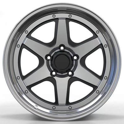 Deep Dish 2 Piece Forged Wheels 6061-T6 Aluminum Alloy