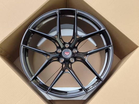 Vossen S21-01 Forged Wheels Brushed Black Face