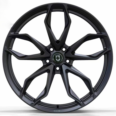 Curved Spokes 6061-T6 Forged HRE P201 Wheels Monoblock For Mercedes Benz GLC