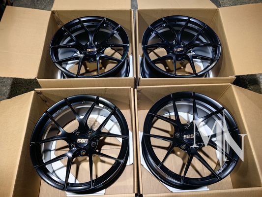 BBS FI R Satin Black Wheels Rims