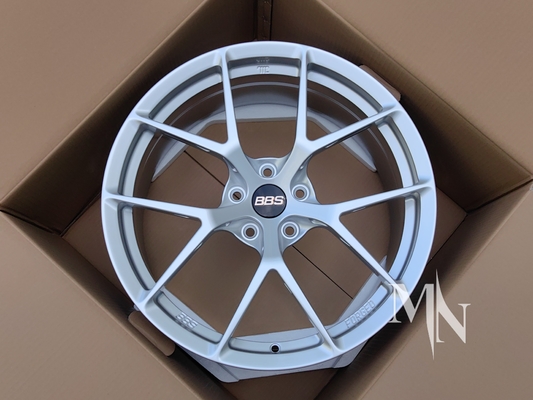 BBS FI R Wheels 20 21 Inch 5x112 Silver Custom Forged For Audi R8 Available