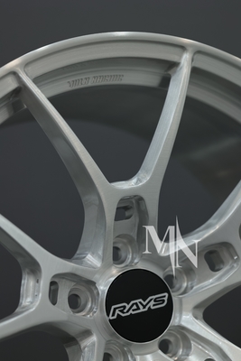 Volk Racing Rays G025 Forged Wheels Brushed Clear