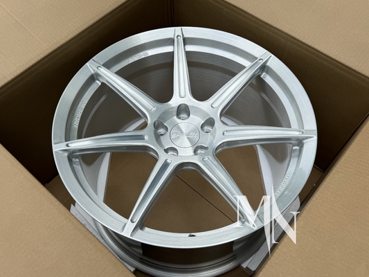 Shelby GT500 F150 Brushed Silver Custom Forged Wheels High Performance Rims