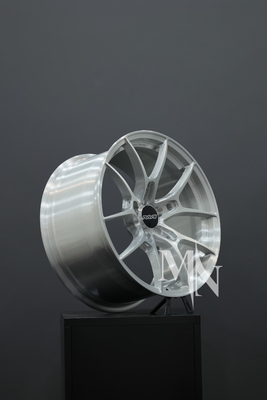 Volk Racing Rays G025 Forged Wheels Brushed Clear