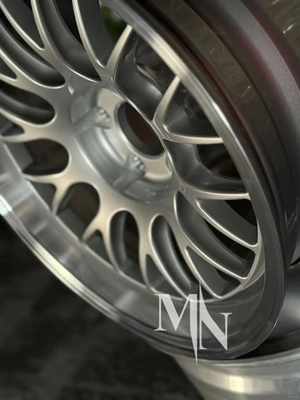 Apex ML-10RT Forged Wheels Machined Lip Brushed Clear