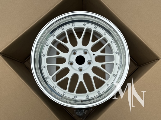 2 Piece Forged Custom Wheels BBS LM LMR LeMans Gold Rims For BMW 370z 350z