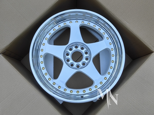Two Piece Nismo LM GT2 Wheels For Nissan R35 R33 GTR 350Z 370Z 18 19 20 21 22 Inch Custom Rims