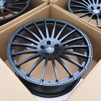 Hamann Anniversary Deep Concave Forged Wheels Satin Black