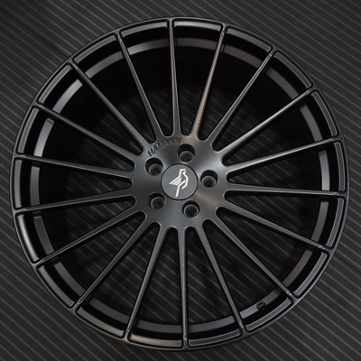 Hamann Anniversary Deep Concave Forged Wheels Satin Black
