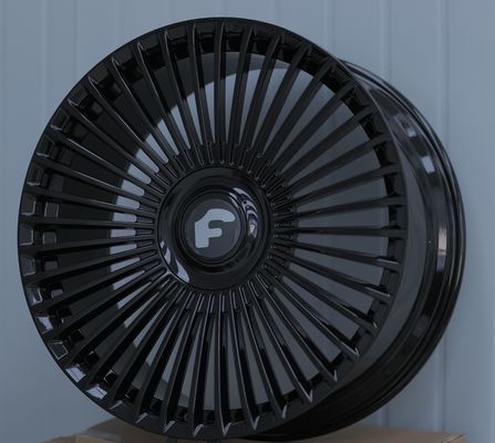 Gross Black Forgiato Trimestre Forged Wheels For Rolls Royce Range Rover Mercedes Benz S Class