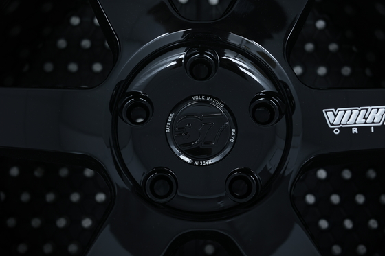 Rays TE37 Ultra Track Edition ii Volk Racing Forged Wheels Gloss Black
