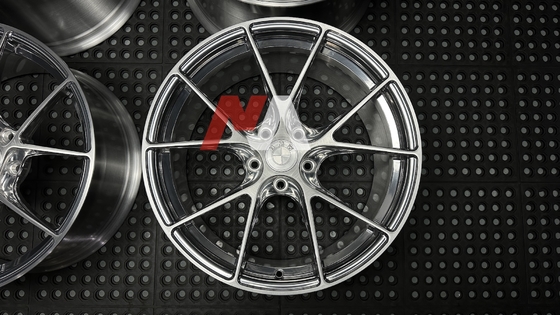 BMW Forged Wheels Polished Silver Brushed Face For F87 F80 F82 F90 M2 M3 M4 M5