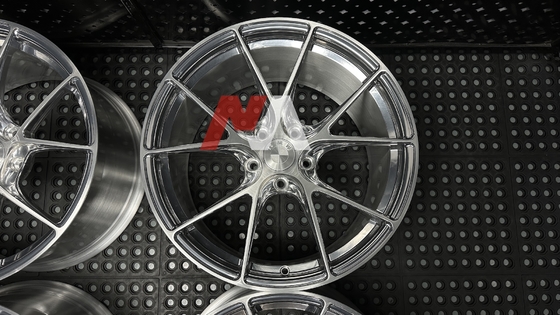 BMW Forged Wheels Polished Silver Brushed Face For F87 F80 F82 F90 M2 M3 M4 M5