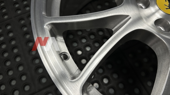 Ferrari F430 Forged Wheels Brushed Clear Finish Maining Forged RE-01